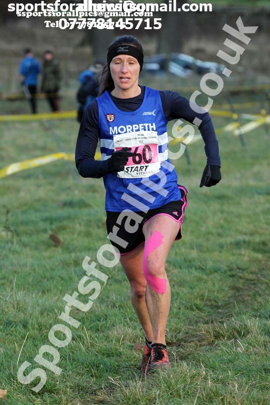 Senior womens cross country, 2019 North Eastern Cross Country Champs., Alnwick, Northumberland.  Photo: David T. Hewitson/Sports for All Pics